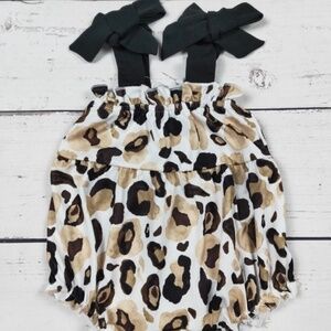 Black and Gold Cheetah Print Bubble - New